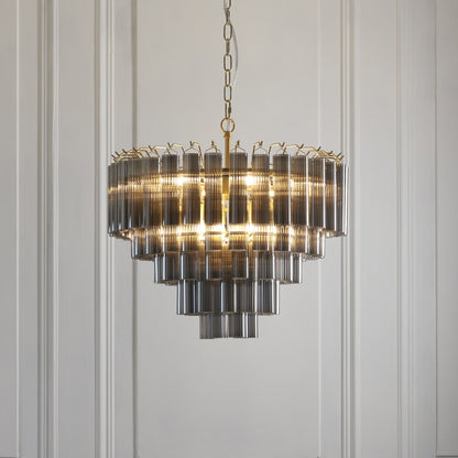 Toulouse 12 Light Pendant Straight