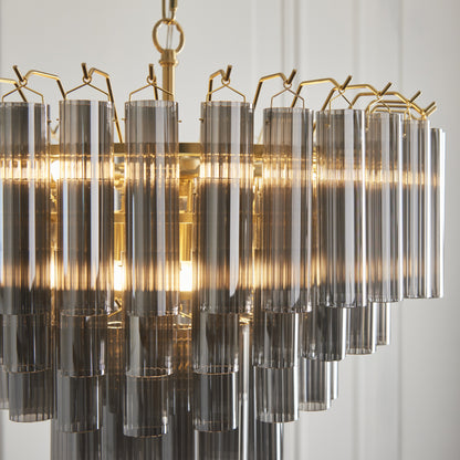 Toulouse 12 Light Pendant Straight