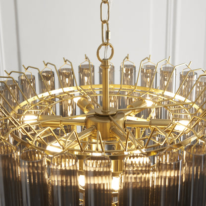 Toulouse 12 Light Pendant Straight