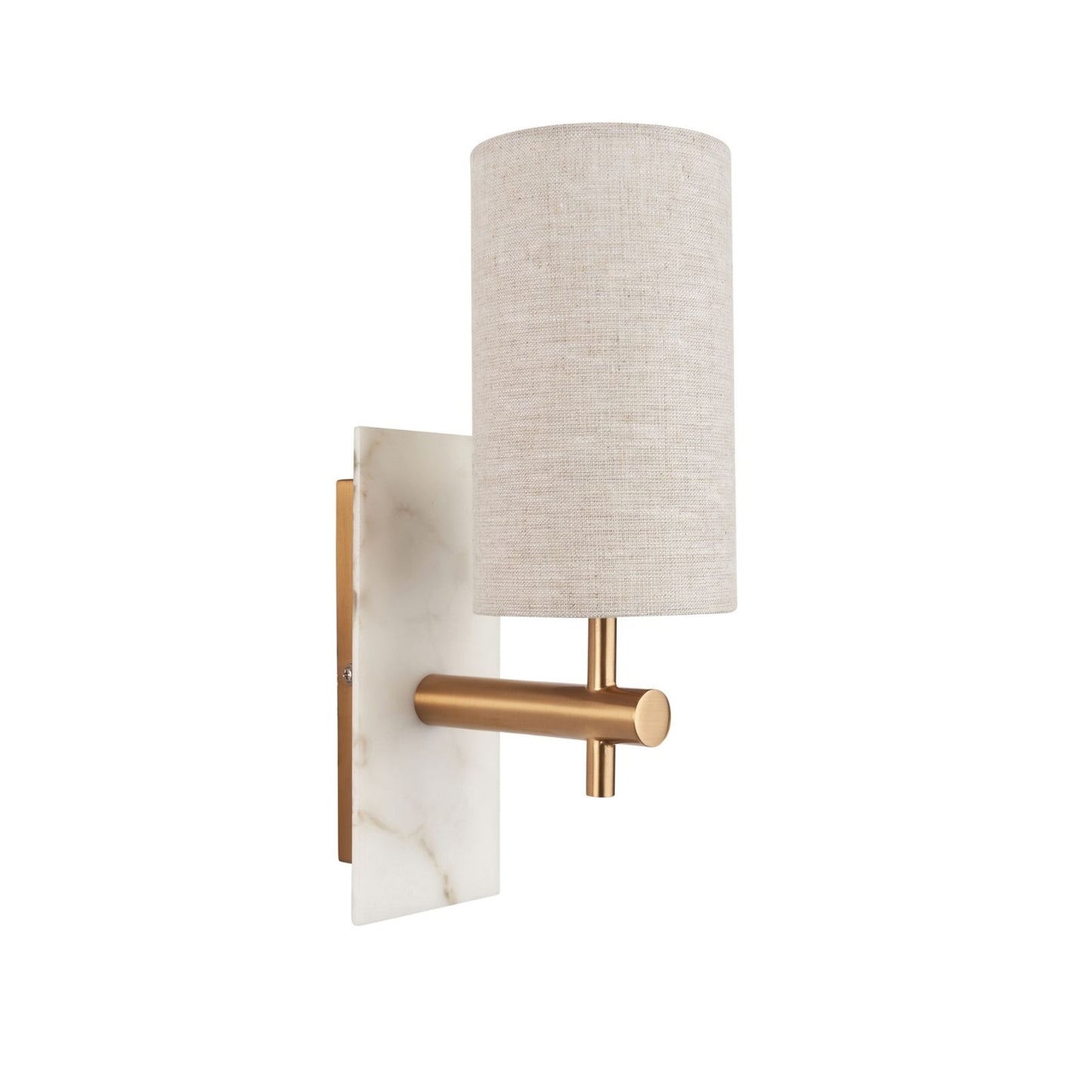 Castello Tall Antique Brass Wall Light