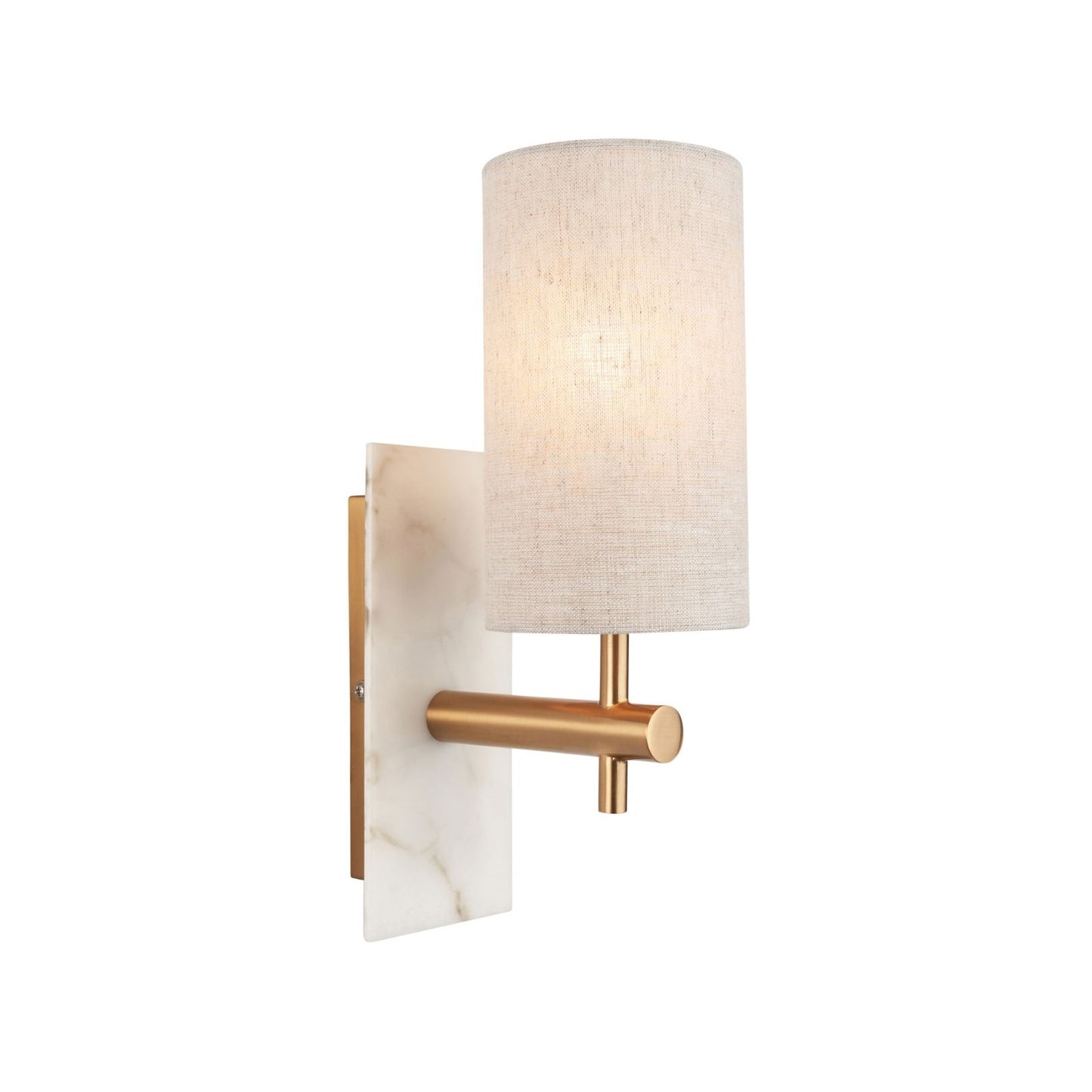 Castello Tall Antique Brass Wall Light