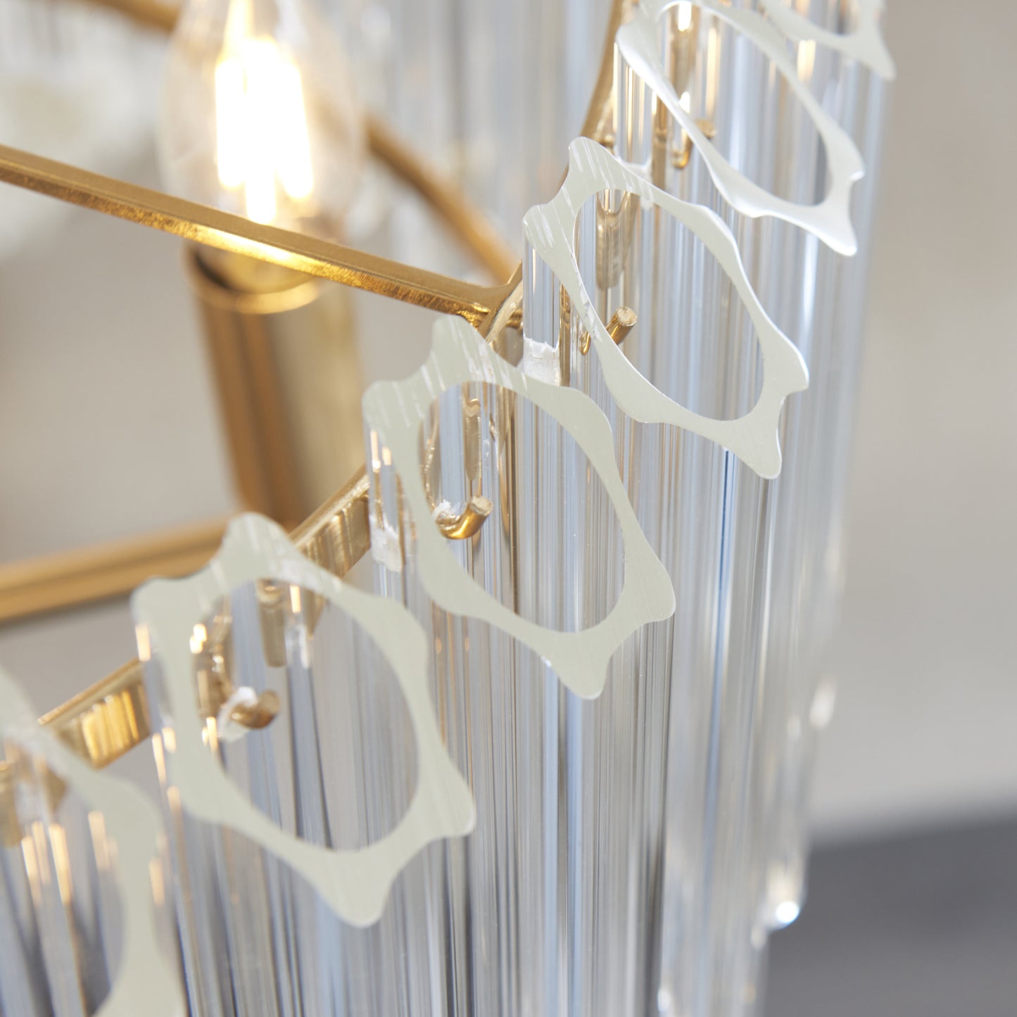 Valentina 5 Light Pendant Brushed Aged Brass