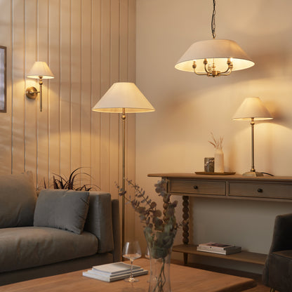 Lille Wall Light Antique Brass