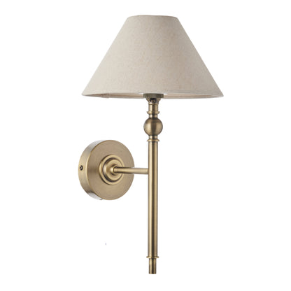 Lille Wall Light Antique Brass