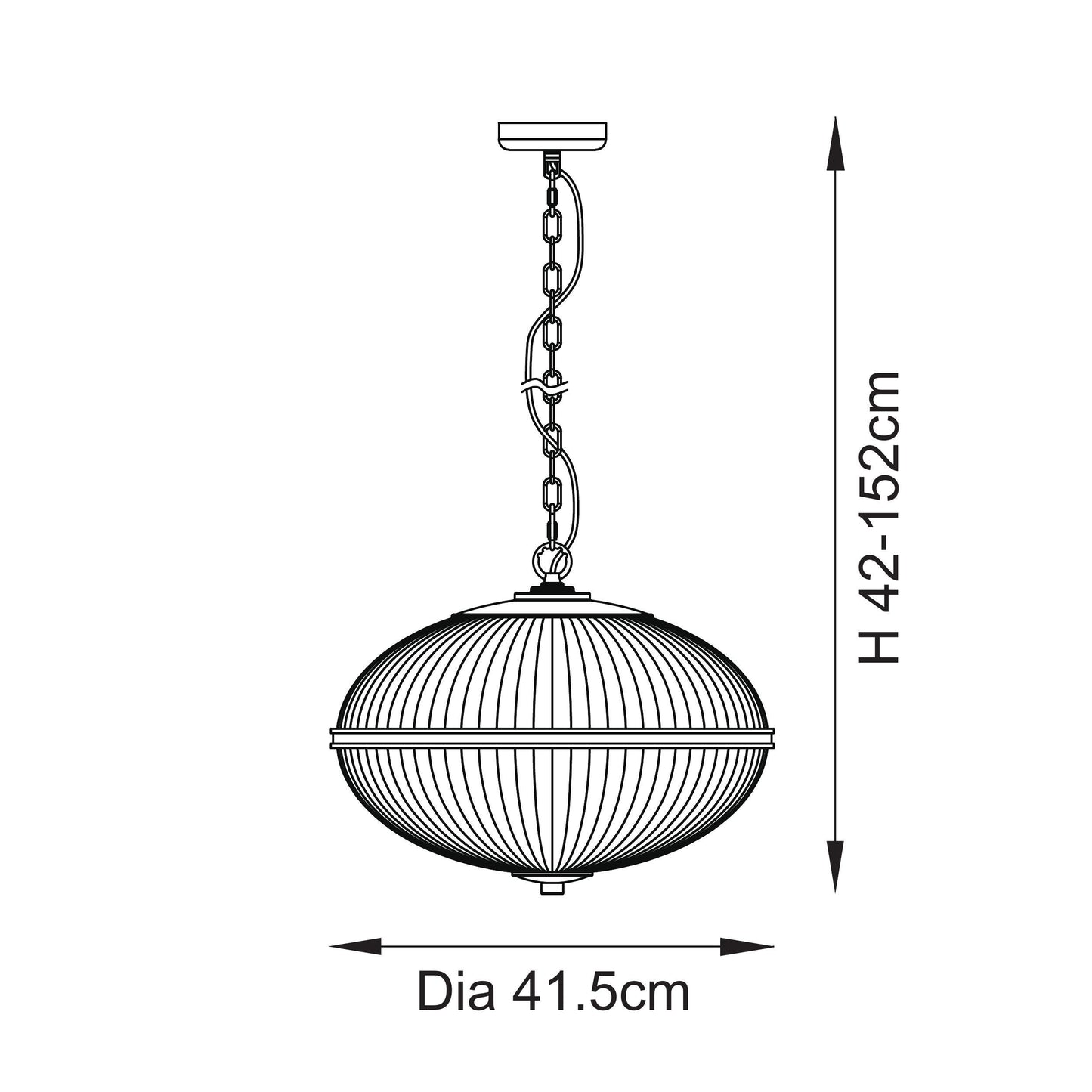 Somerset 3 Light Pendant