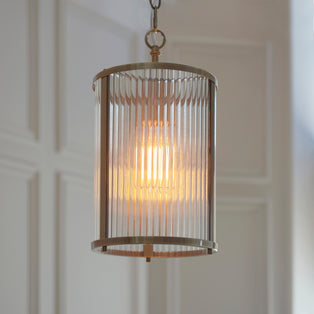 Ridgeton Single Pendant Antique Brass