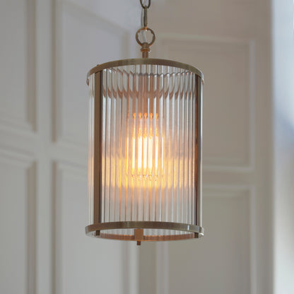 Ridgeton Single Pendant Antique Brass