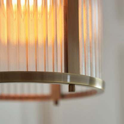Ridgeton Single Pendant Antique Brass