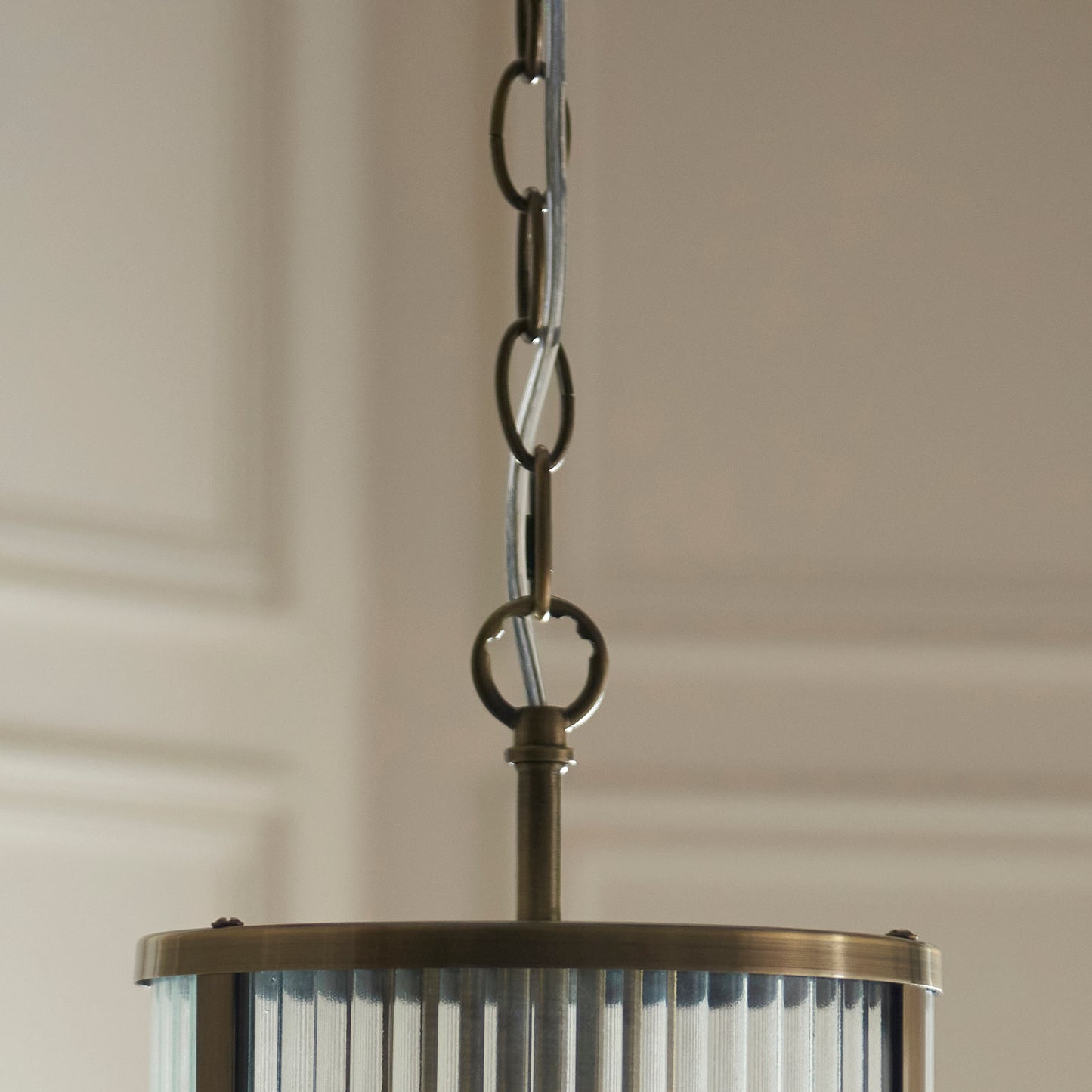 Ridgeton Single Pendant Antique Brass