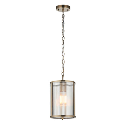 Ridgeton Single Pendant Antique Brass