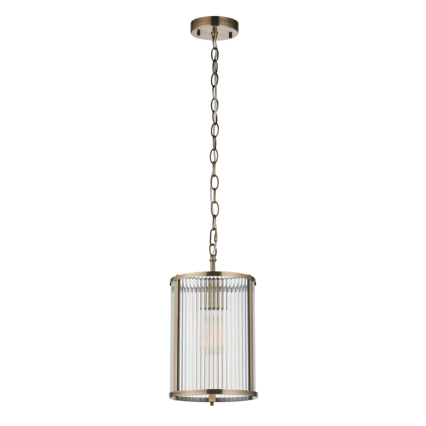 Ridgeton Single Pendant Antique Brass