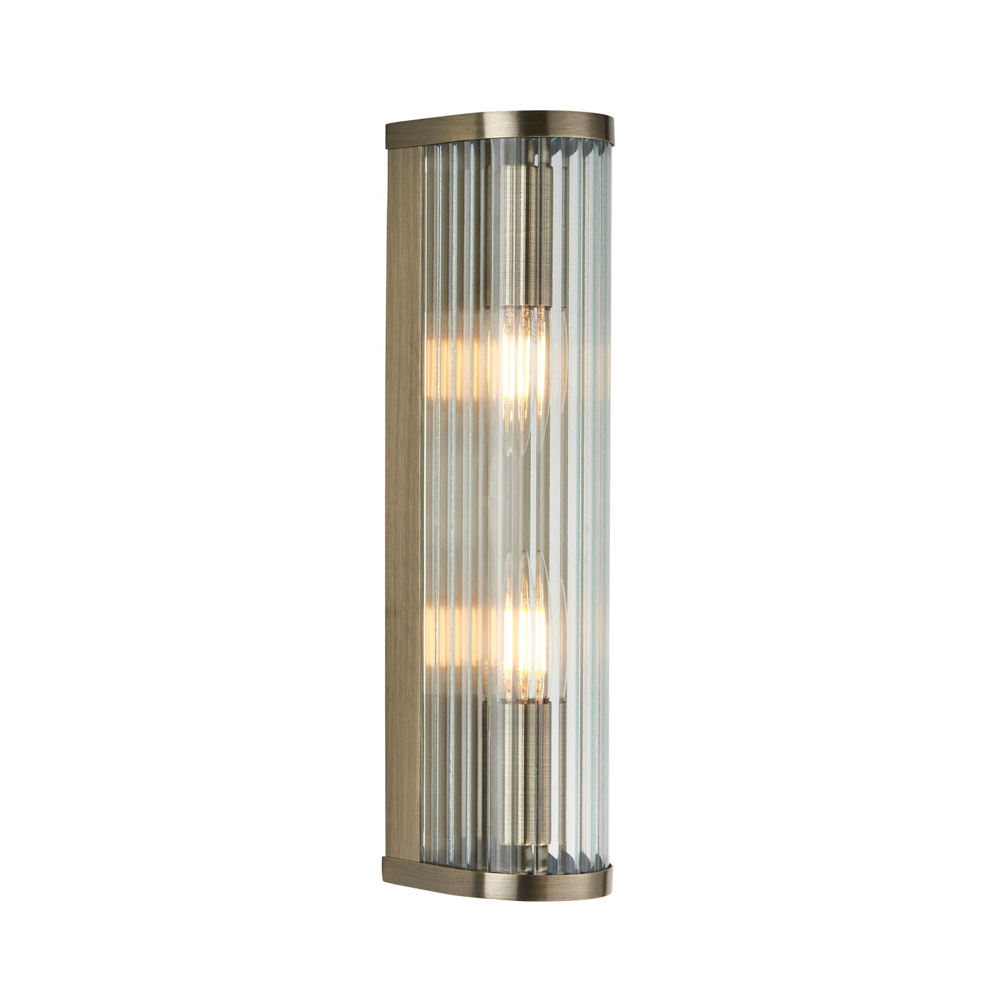 Ridgeton 2 Light Wall Light Antique Brass