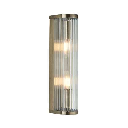 Ridgeton 2 Light Wall Light Antique Brass
