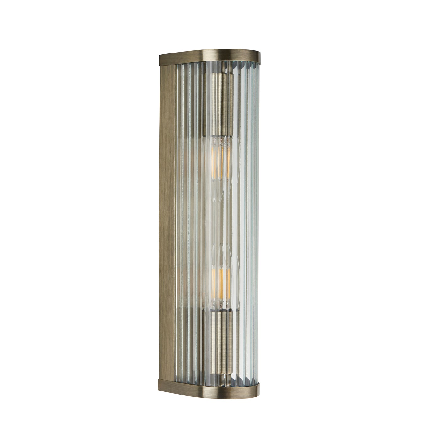 Ridgeton 2 Light Wall Light Antique Brass