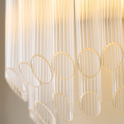 Montpellier Aged Brass & Ribbed Glass Wall Light
