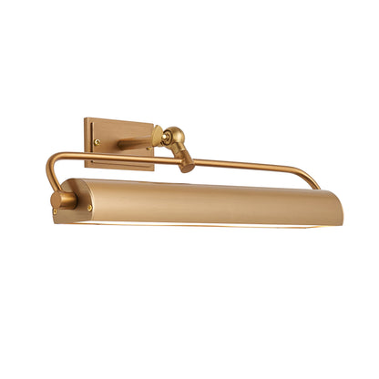 Nantes Warm Brass Rechargeable Picture Light