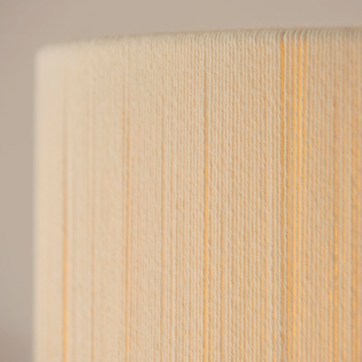 Noah Cream Cotton Cord Pendant Ceiling Light