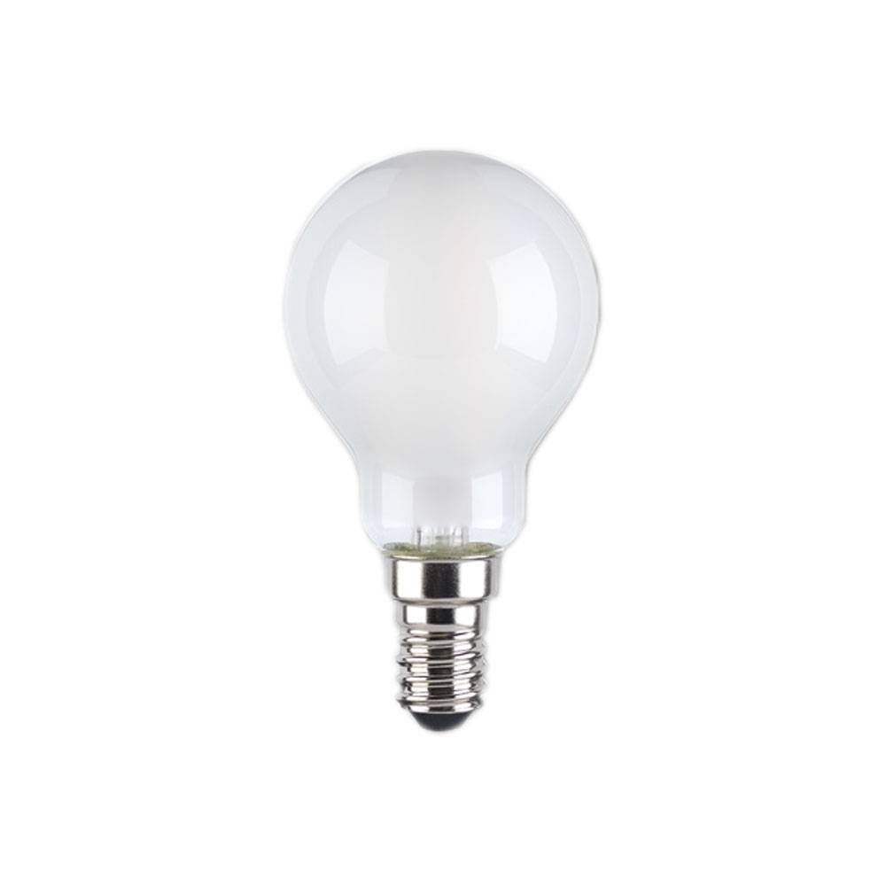 E14 4w LED Mini Globe Coated Dimmable Light Bulb