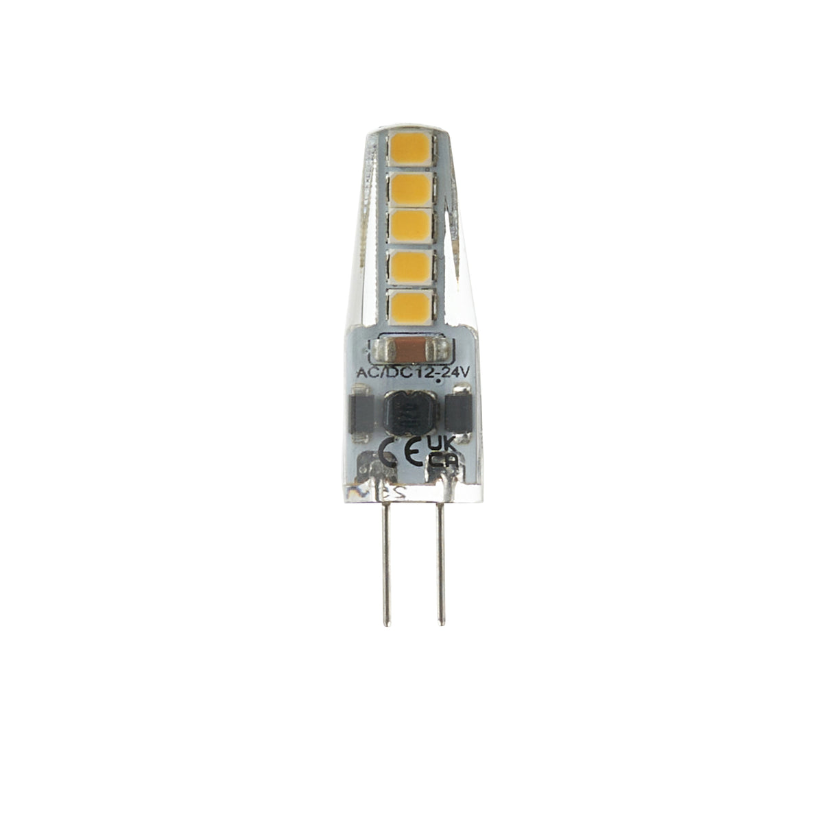 G4 2W LED Warm White Capsule Bulb - Pack of 6