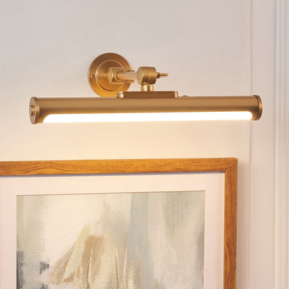 Kas Warm Brass Rechargeable Picture Light