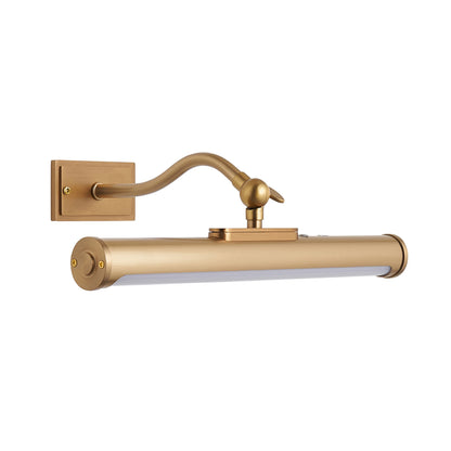 Maris Warm Brass Rechargeable Picture Light
