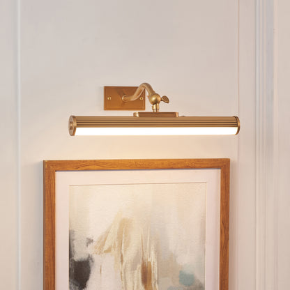 Kindos Warm Brass Rechargeable Picture Light