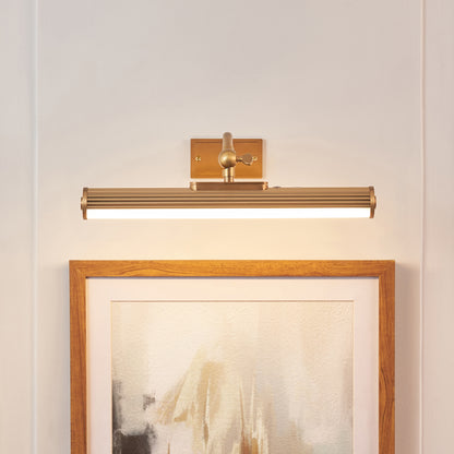 Kindos Warm Brass Rechargeable Picture Light
