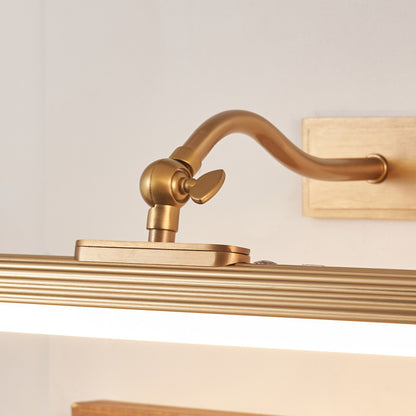Kindos Warm Brass Rechargeable Picture Light