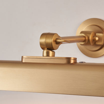 Dalyan Warm Brass Rechargeable Picture Light