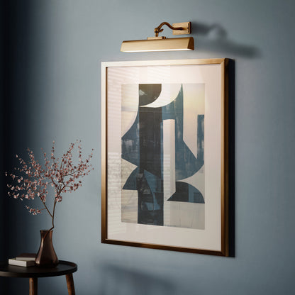 Lasos Warm Brass Rechargeable Picture Light