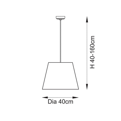 Eltham Aged Brass Pendant with Green Leaf Shade