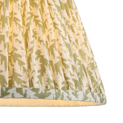 Higgledy Green Stacked Table Lamp with Green Leaf Shade