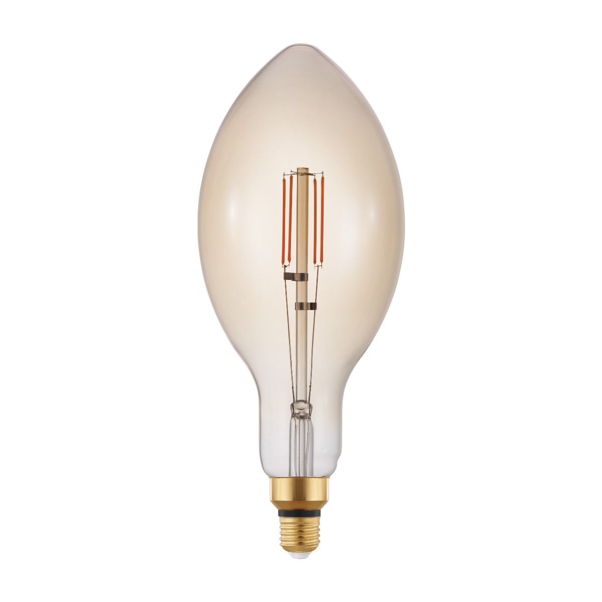 E27 ES 4.5W Oblong Vintage Dimmable Warm LED Bulb