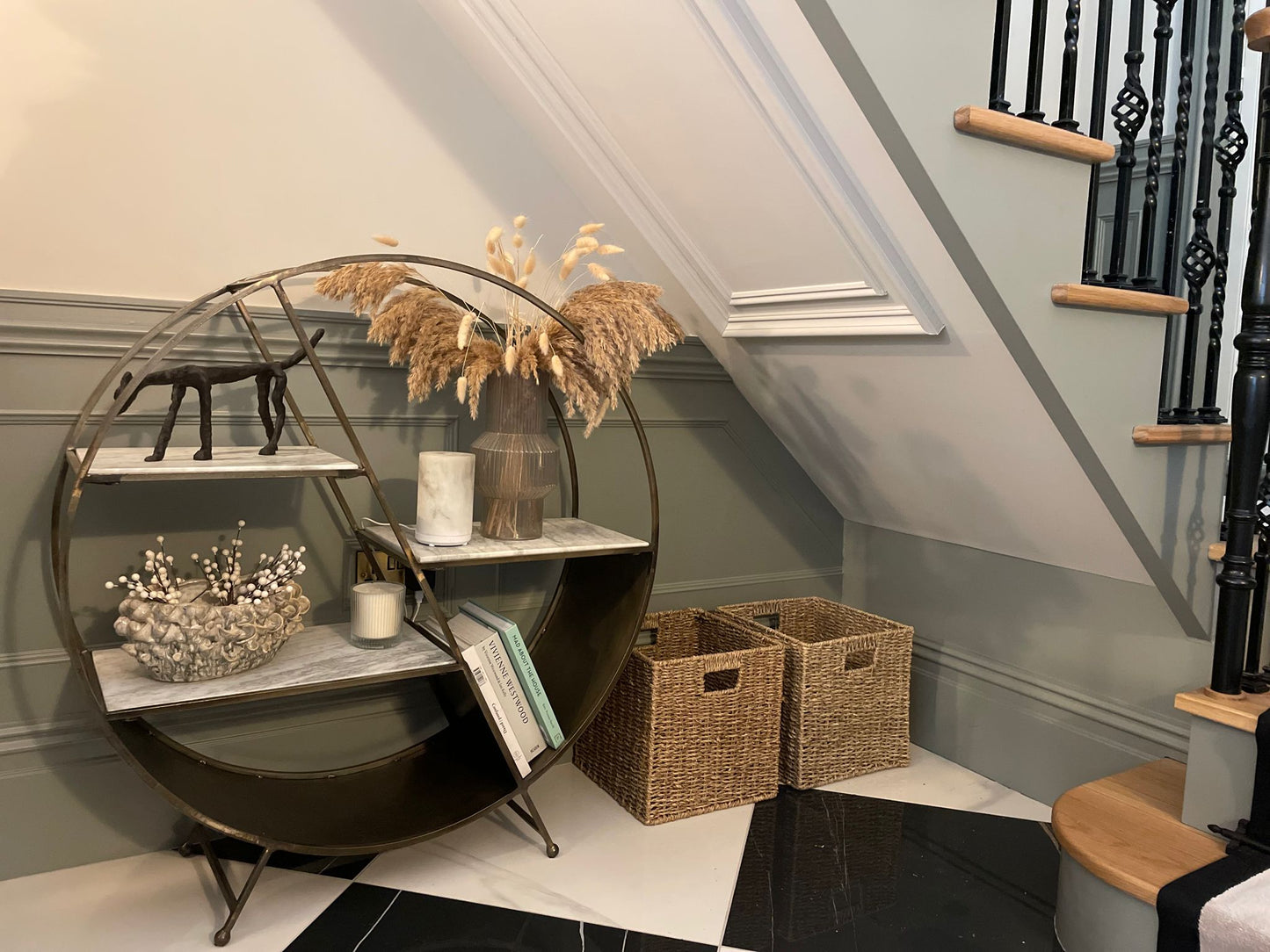 Wovenhill Set of 2 Square Seagrass Storage Baskets