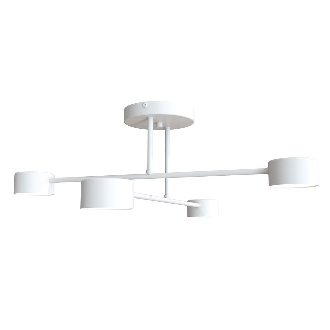 Halo 4 Light Semi Flush White