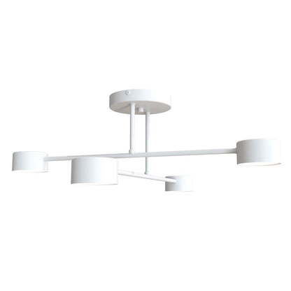 Halo 4 Light Semi Flush White