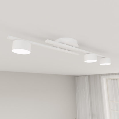Fragment 3 Light Semi Flush White