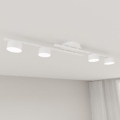 Fragment 4 Light Semi Flush White