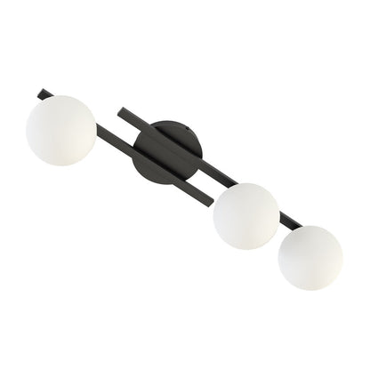 Kairo 3 Light Semi Flush Black & White