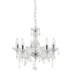Marie Therese 5 Light Ceiling Light Polished Chrome/Clear