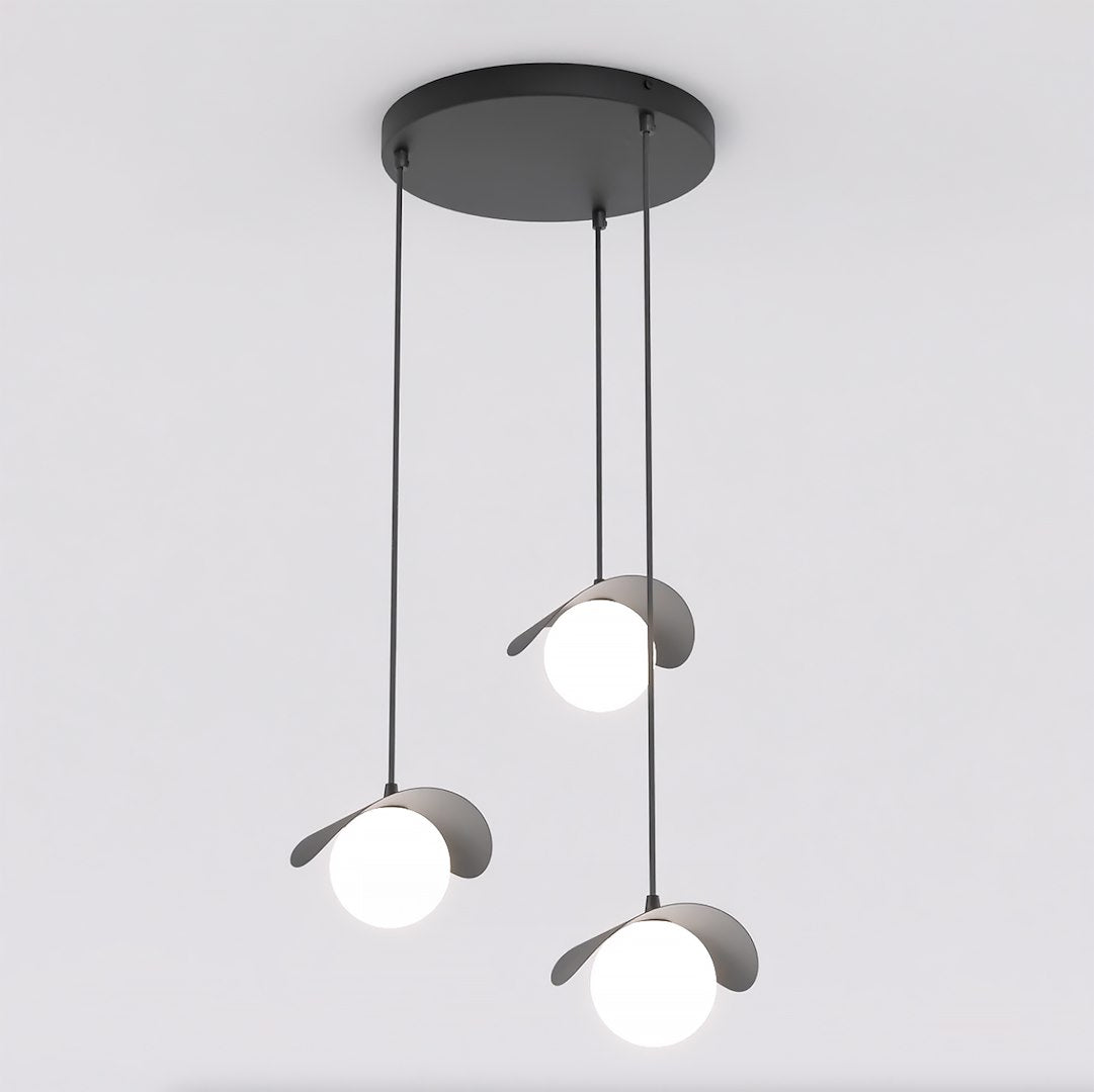 Ritual 3 Light Pendant Black & White
