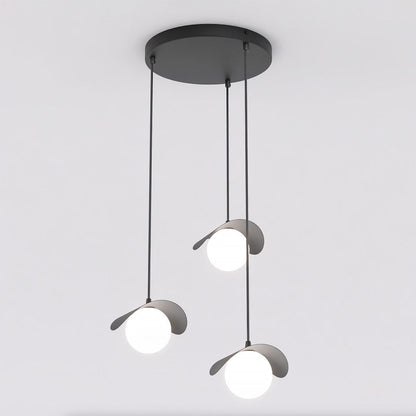Ritual 3 Light Pendant Black & White