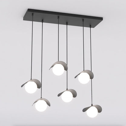 Ritual 6 Light Pendant Black & White
