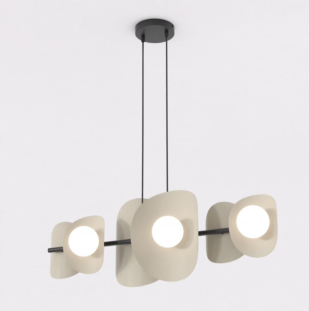 Elementi 6 Light Pendant Mocha & White