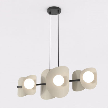 Elementi 6 Light Pendant Mocha & White