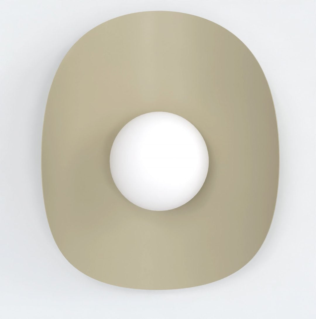 Fiero Wall Light Mocha & White