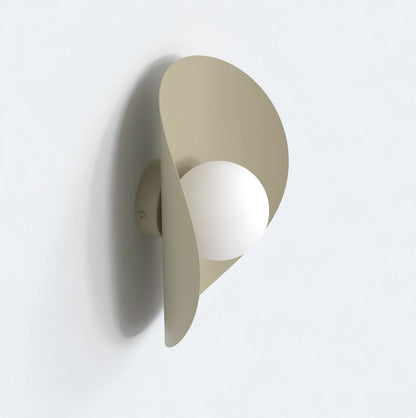 Fiero Wall Light Mocha & White