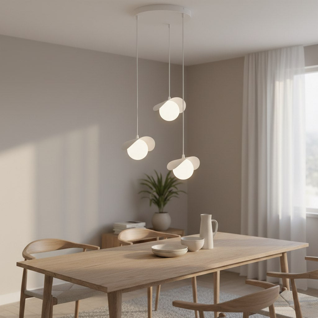 Ritual 3 Light Pendant White