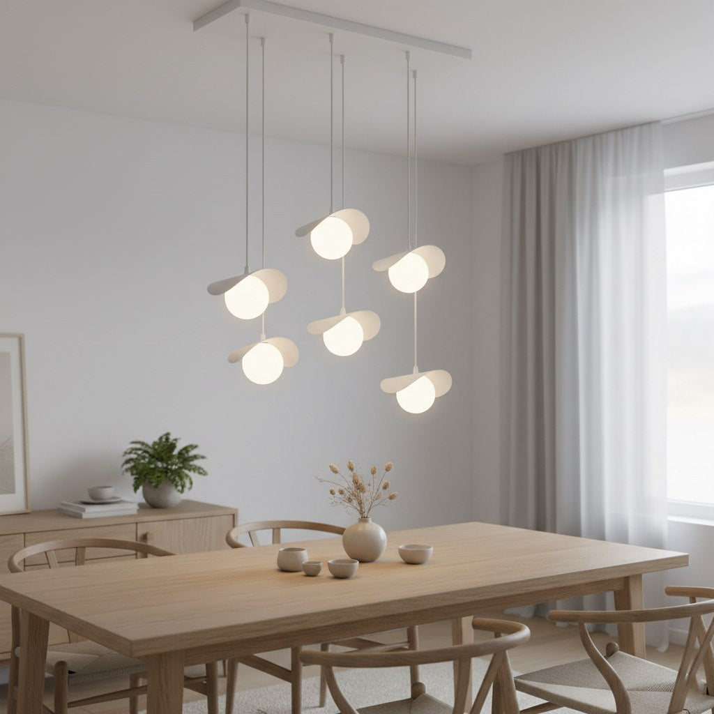 Ritual 6 Light Pendant White