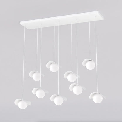 Ritual 9 Light Pendant White